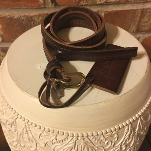 NWT Linea Pelle skinny belt small